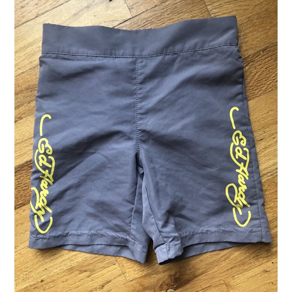 Ed Hardy Size 2T Grey Swim Trunks